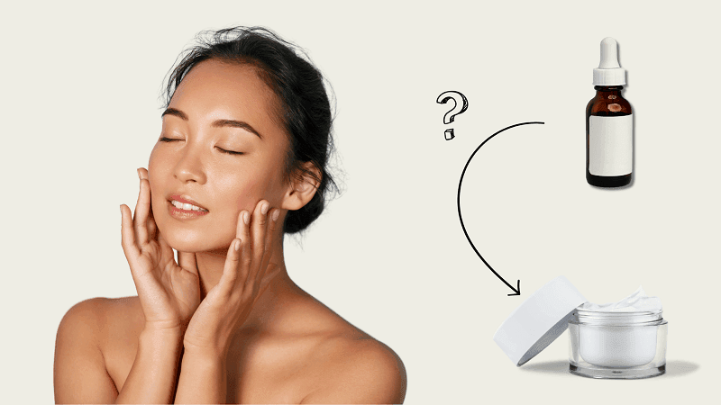 Chỉ dùng serum mà không dùng kem dưỡng có được không?
