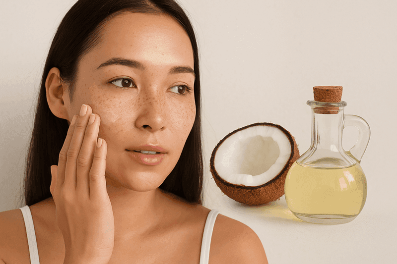 Dầu dừa trị tàn nhang như thế nào? Gợi ý +5 công thức hiệu quả