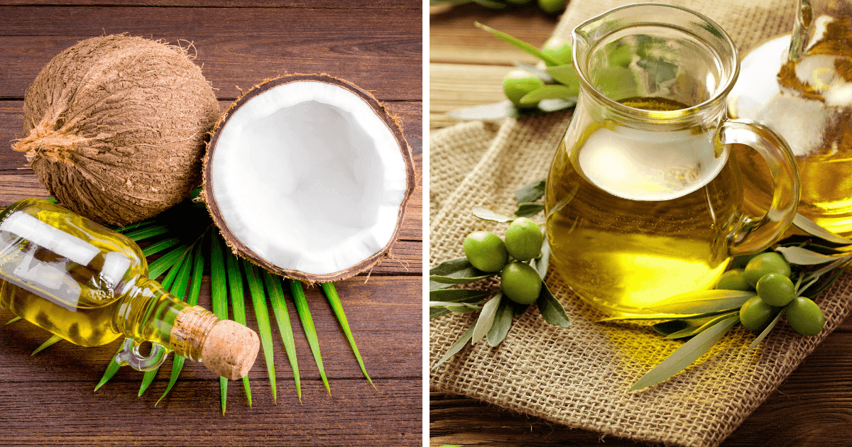 Dầu olive và dầu dừa loại nào tốt hơn? [Bảng so sách trực quan]