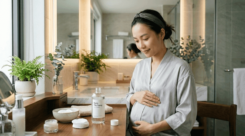 TOP 10 nước tẩy trang cho bà bầu an toàn, lành tính nhất hiện nay