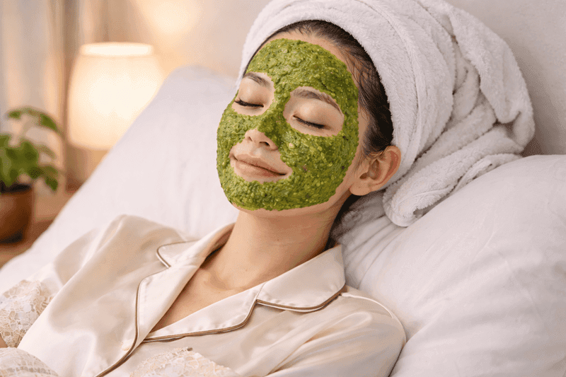 5 cách đắp mặt nạ bằng rau diếp cá giúp da trắng sáng mịn màng