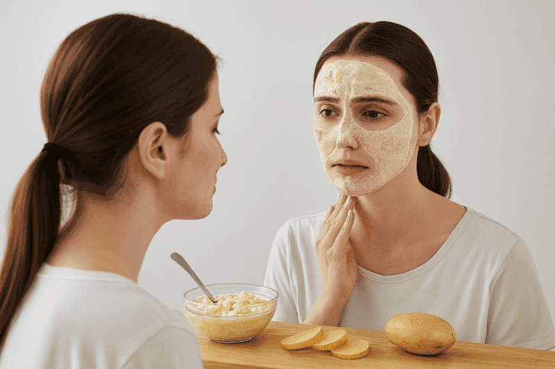 Dị ứng mặt nạ khoai tây: Nguyên nhân và cách xử lý hiệu quả